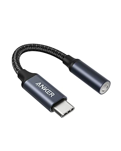 Anker USB-C & 3.5 mm オーディオアダプタ ハイレゾ対応 高耐久 MacBook Air / Pro / iPad Pro / Android / Type-C 機器用