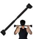 STEADY 懸垂バー【簡単設置/耐荷重150kg/工具不要のワンタッチロック】ぶら下がり健康器 懸垂棒 懸垂マシン ドアジム チンニングバー 懸垂 背筋 pull up bar 懸垂器具 懸垂台 筋トレグッズ 自宅 ST(4)