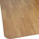 さるるの部屋 ダイニングラグ(クッションフロアーラグ):木目調(ブラウン色) 200x300cm【日本製】 防汚・防水カーペット