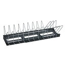 Belca(ベルカ) キッチン収納 フライパン・鍋・ふたスタンド 2WAY ワイド伸縮タイプ 幅45.2~87.2×奥行26.2×高さ17.4cm ブラック 斜...