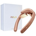 (鍼灸整体院長監修) RELX リラクゼーション器 母の日 EMS 温熱(日本企業企画) 超軽量72g コードレス プレゼント ギフト ネックウォーマー 静音 ...