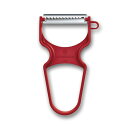 VICTORINOX(ビクトリノックス) RAPIDピーラー 千切り 芽取り付きの皮むき器 10.9cm 千切り レッド 柔らかい果物の皮むきから硬い食材まで使える 6.0934.1