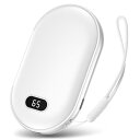 TENKOO&YOU 充電式カイロ 8000mAh大容量 カイロ 充電式 両面発熱 携帯カイロ 電気カイロ モバイルバッテリー 3段階温度調節 Type-C 軽...