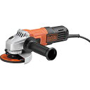 ブラックアンドデッカー(BLACK+DECKER) コード式 ディスクグラインダー 砥石径 DIY 電動工具 研磨工具 100mm 軽量 サイドハンドル 100...