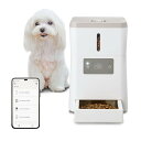 ジェックス 【 PURE 】 PET AUTO FEEDER 犬猫用自動給餌器 スマホで管理 1日最大10回5g単位の細かな設定 2電源で安心 清潔フードタンク丸洗い PPAF01-WH 【Wifi】