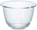 HARIO(ハリオ) 日本製 耐熱ガラス製 ボウル 900ml BUONO kitchen MXP-90-BK クリア