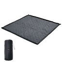 WAQ BIG PICNIC MAT レジャーシート ビッグサイズ 厚手 大判 195×195cm 軽量 遠足 運動会 お花見 ビーチ キャンプ アウトドア 子...