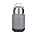 ベストコ マグボトル 350ml 保冷 保温 グレー ステンレス ハンドル付き NQ-0332