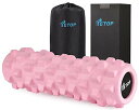 【上級者向け40CM】 5年保証 TETOP フォームローラー 筋膜リリースローラー ストレッチローラー 体のラインに合わせる 割れない 中実 細め 軽い マッ...