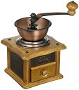 カリタ Kalita コーヒーミル 木製 丈夫な鋳鉄製カッター 銅板ミル AC-1 粗さ調整可能 手挽きコーヒーミル #42067 ミル グラインダー ハンドミル 手動 コーヒー初心者 初心者 小型 持ち運び 登山