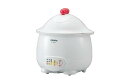 象印マホービン 温泉たまご器 エッグDoDoDo ゆで卵 半熟たまご ゆで加減調整 6個同時調理 マイコン式 ホワイト EG-HA06-WB