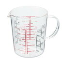 HARIO(ハリオ) メジャーカップ ワイド 耐熱ガラス 取っ手付 マルチ 500ml 日本製 CMJW-500