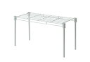 HEIAN SHINDO キッチン収納 スタッキングできるコの字ラック ホワイト 幅41×高さ23×奥行18cm 耐荷重3kg SA-10 平安伸銅工業