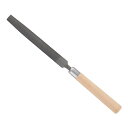 ツボサン 鉄工用クラフトヤスリ 半丸 100mm CK-2