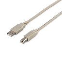 バッファロー iBUFFALO USB2.0ケーブル2.0m アイボリー BSUAB220IV