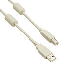 バッファロー BUFFALO USB2.0ケーブル2.0m アイボリー BSUABFC220IV