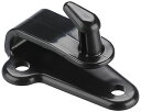 ボンフォーム(BONFORM) カーマット ズレ防止用 マットフック(丸穴用ネジ止め) 軽/普通車 1個 マルアナヨウネジシキWSM ブラック 6185-10
