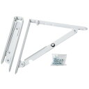 田邊金属(Tanner) 工業所 ターナー折りたたみ式棚受け金具 小200mm 白 1組