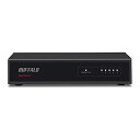 BUFFALO Giga対応 金属筺体 電源内蔵 5ポート ブラック スイッチングハブ LSW4-GT-5NS/BK