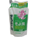 ミヨシ石鹸 液体せっけん そよ風 花束の香り 詰め替え用 1000ml×12点セット