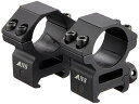 ANS Optical ダブルナット マウントリング 25.4mm LOW mount-061-S