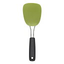 OXO オクソー フライ返し 食材の下に入り込みやすい 適度な柔軟性 ナイロンソフト ターナー バジル 食洗器 対応