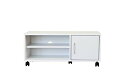 テレビ台 ローボード 薄型テレビ用ボード W800mm(32インチ薄型テレビまで対応) sd4331679ホワイト