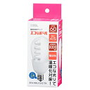エコなボール60W形口金E17電球色 EFA15EL/12E17N EFA15EL/12-E17N