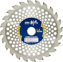 高儀(Takagi) EARTH MAN 電気草刈機用 チップソー 斬丸 二段刃 160mm×24P