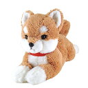 サンレモン ひざ わんこ 柴犬 ベージュ S 24×9×30cm ぬいぐるみ アニマル P-3052