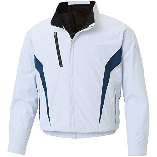 サンエス(SUN-S) 空調風神服 チタン加工長袖ブルゾン KF101 カモフラホワイト 4L 【服のみ】
