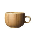 RIVERET コーヒーカップ 250ml 食洗機対応 ブラウン RV-206B