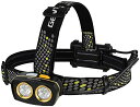 GENTOS(ジェントス) LED ヘッドライト USB充電式 【明るさ500ルーメン/実用点灯3時間/高演色暖色LED/後部認識灯】 専用充電池または単3形電...