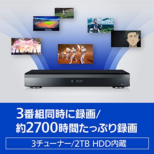 【中古】 パナソニック 500GB 2チューナー ブルーレイレコーダー 4K/24p 3D対応 4Kアップコンバート対応 ブラック DIGA DMR-BWT560-K