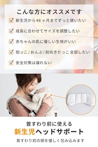 napnap（ナップナップ） 新生児から使える 抱っこ紐 おんぶ紐 だっこひも 抱っこ おんぶ 暑さ対策 メッシュ切り替え また幅調整 ベビーキャリー Vision（ヴィジョン） ビジョン ブラック