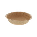 シモジマ HEIKO 使い捨て容器 紙皿 ボウル 深め 13cm(容量280ml) クラフト 20枚入り