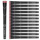 Geoleap Glory-Tゴム製ゴルフグリップ 、13本セット、スタンダード/ミディアム、6色オプション、親指パターン、ソフトな感触 、滑り止め、快適なハイブリッドゴルフクラブグリップ (スタンダ