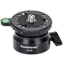 Koolehaoda 三脚レベリングベースカメラレベラー、傾斜角15°、 と キヤノン用1/4