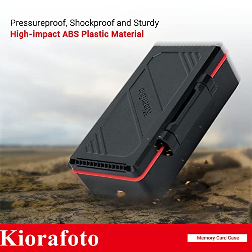 大容量 MicroSD/MSD カードケース 58 枚 MSD/Micro SD/TFカード & USBカードリーダー/SIMリリースピン など小物収納ケース 耐衝撃 防塵 防湿 カード整理番号付き