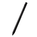 エレコム タッチペン スタイラスペン 【iPad/iPhone/Android スマホ・タブレット各種対応】 マグネット吸着 Type-C充電 ペン先交換可能 (汎用タッチペン) ブラック P-TPACST03BK