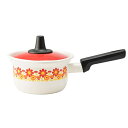 富士ホーロー(Fuji Horo) ミルクパン 14cm メモリーズ サンフラワー FJ-14M SF
