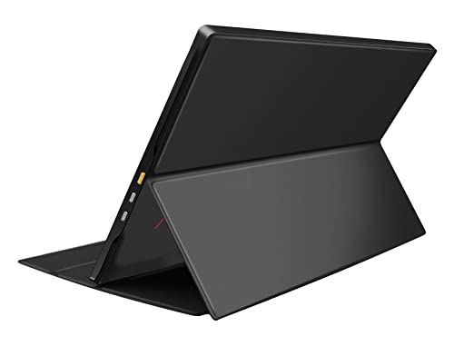 JAPANNEXT 17.3インチ モバイルモニター IPS パネル フルHD 1920x1080解像度 スマートケース付き (Type C/MAC PC対応/スピーカー内蔵/非光沢) JN-MD-173GT240FHDR