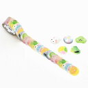 西川コミュニケーションズ/bande 1枚ずつめくれるマスキングテープ 和菓子 BDA665