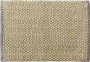 レップ(Rep) ピタットラグ ミュベール Fマット グレー 45×60cm すべり止め加工 手織り 手作り 無地 玄関 キッチン トイレ 半円 おしゃれ 可愛い インテリア 535424