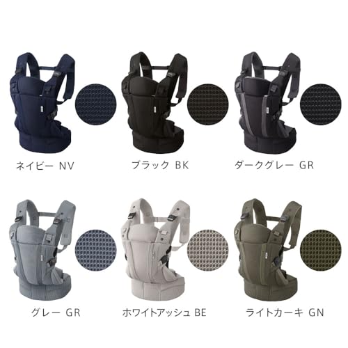 Aprica(アップリカ) 抱っこ紐 ラクリス 生後14日〜36か月まで 新生児から使える 4WAY (ネイビー) 2176419