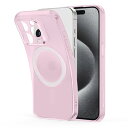 ESR iPhone 15 Pro ケース 薄型 柔軟 MagSafe対応 軍用規格保護 黄変耐性 耐傷性 iphone15pro 用 リアシリコンケース 磁気...