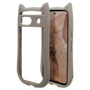 ラスタバナナ ケース カバー Google Pixel 8a 専用 ハイブリッド 猫耳 mimi TPUバンパーケース トープ 7924PXL8AHPTA