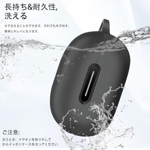 For Anker Soundcore P40i用 ケース カバー【JIAYJP】Soundcore P40iシリコン ケース 軽量 薄型 滑り止め 収納カバー 全面保護 充電便利 Soundcore P40i保護ケース (ブラック)