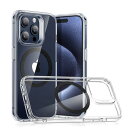 【米軍MIL規格・Magsafe対応】ESR iPhone 15 Pro ケース ワイヤレス充電対応 耐衝撃 いphone15pro ケース 傷防止 黄変防止 ...