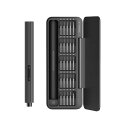 HOTO 25in1 電動ドライバーセット 25本S2合金鋼ビット 多機能 軽量コンパクト 電動 手動兼用 回転切り替え 滑り止めボディ 磁化エリア内蔵 高耐久...